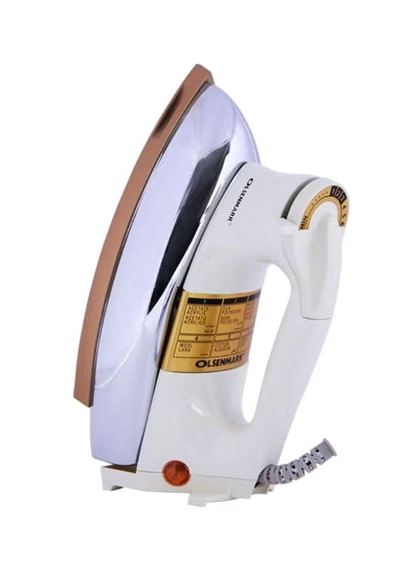 Olsenmark Dry Iron 1200.0 W OMDI1590 White/Silver