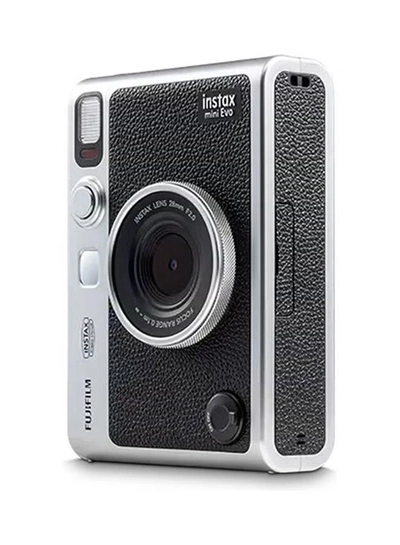 FUJIFILM Instax Mini EVO Hybrid Instant Camera – Black (USB-C) | Instant Print with Digital Preview, Creative Modes & Built-In Selfie Mirror-4