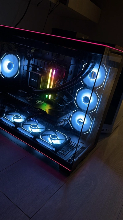 High-Performance Gaming PC with RGB Lighting-0