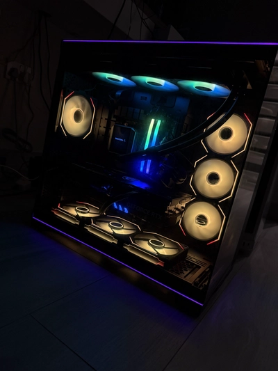 High-Performance Gaming PC with RGB Lighting-2