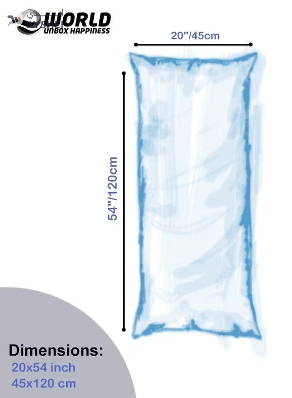 Eworld 3-piece Bedding Set Includes 2 Premium Bed Pillows & 1 Full-Body Pillow for Adults