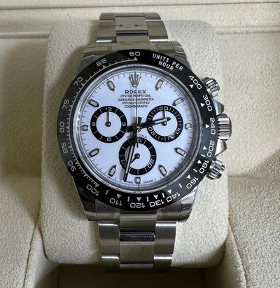 rolex daytona panda 2022-0