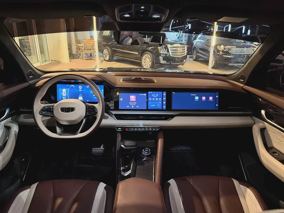 2024 GEELY MONJARO ULTIMATE GCC SPECS | AGENCY WARRANTY | ORIGINAL PAINT-12-12