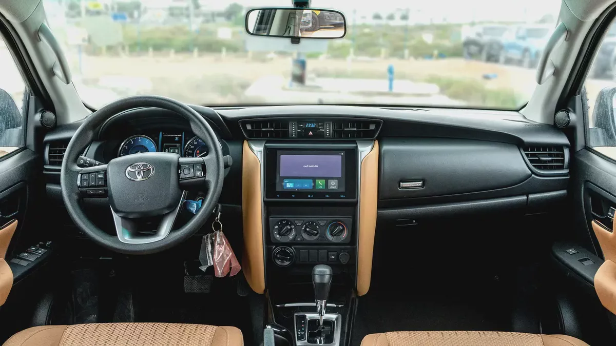 2026 Toyota Fortuner GX 2.7L AT Petrol 4WD (Black-Tan)-11-11