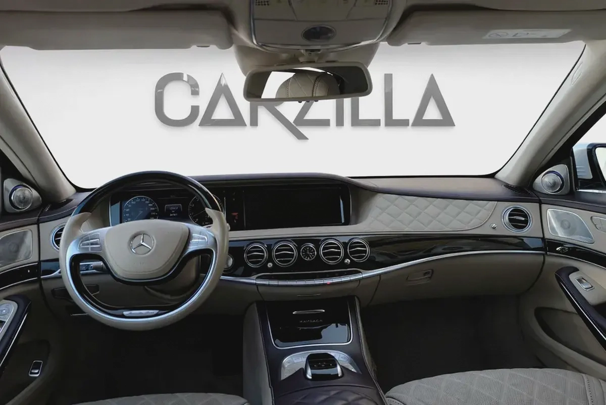 Mercedes S600 Maybach V12 l GCC l Full Gargash History l Flagship Luxury-13-13
