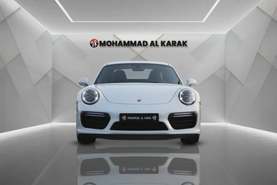 PORSCHE CARERRA 911 TURBO S - 2018 - FULLY SERVICED BY AL NABOODAH - FOR EXPORT - FULLY LOADED-0