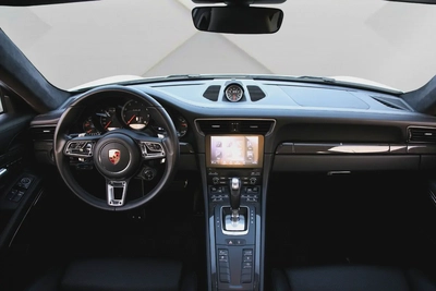 PORSCHE CARERRA 911 TURBO S - 2018 - FULLY SERVICED BY AL NABOODAH - FOR EXPORT - FULLY LOADED-12