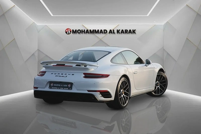 PORSCHE CARERRA 911 TURBO S - 2018 - FULLY SERVICED BY AL NABOODAH - FOR EXPORT - FULLY LOADED-5