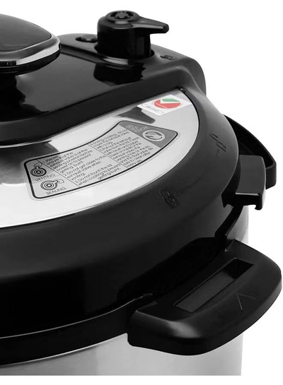 SUPER GENERAL Electric Pressure Cooker 6.0 L 1000.0 W SGEC60DM Silver/Black-4