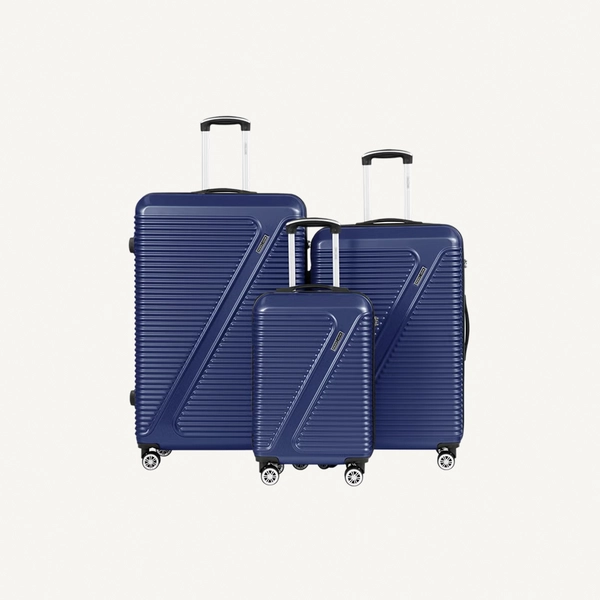 Para John AERIS 3-Piece Hard Shell Luggage Set | ABS+PC Travel Suitcases with 8 Spinner Wheels