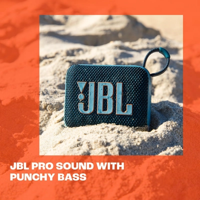 JBL Go4-Portable Waterproof Speaker Black-8