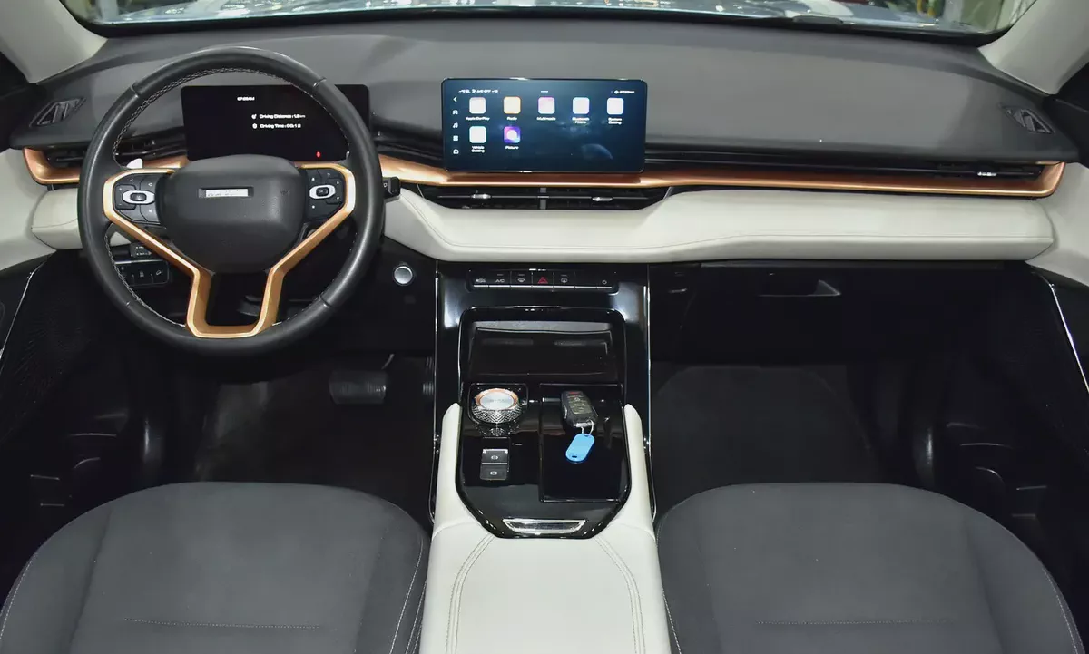 AED 706 EMi for 5Yrs | Haval H6 2.0 GDiT ( 2024 Model ) in Blue Color GCC Specs-12-12