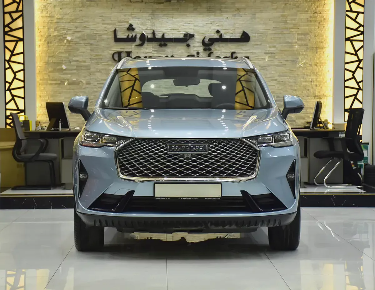 AED 706 EMi for 5Yrs | Haval H6 2.0 GDiT ( 2024 Model ) in Blue Color GCC Specs