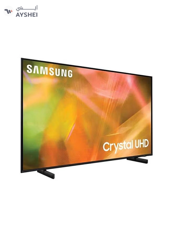Samsung 50-Inch Crystal UHD 4K Flat Smart TV UA50AU8000UXEG Black