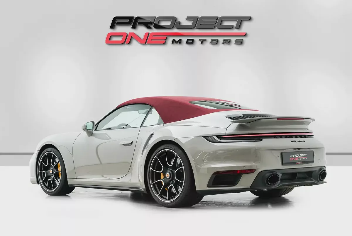 2024 Porsche 911 Turbo S Cabriolet Nardo Grey | 0 km-3-3