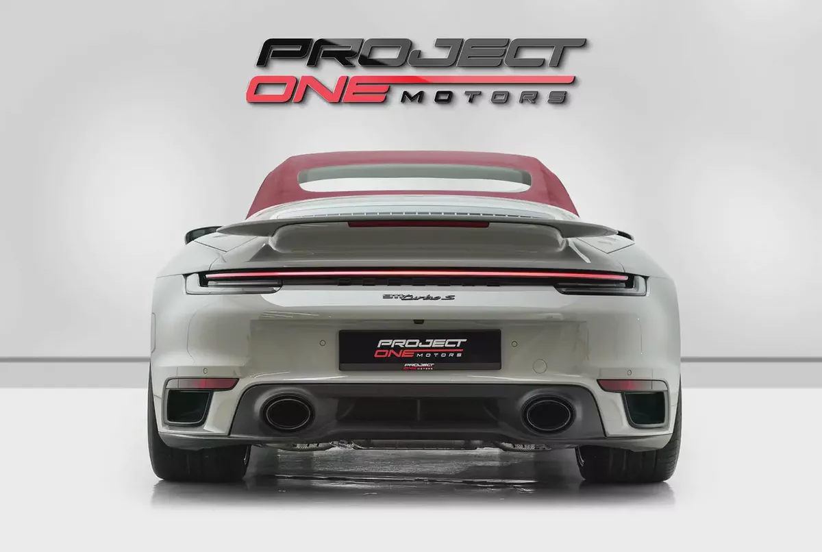 2024 Porsche 911 Turbo S Cabriolet Nardo Grey | 0 km-4-4