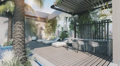 Boutique Wellness Living & Rooftop Infinity | High ROI | DLRC, Dubai-5