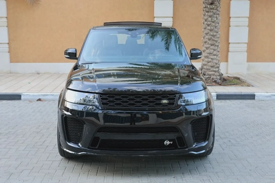 Range Rover Sport -2020-142000KM-GCC SPECS-EXCELLENT CONDITION SVR KIT at agency fix-6