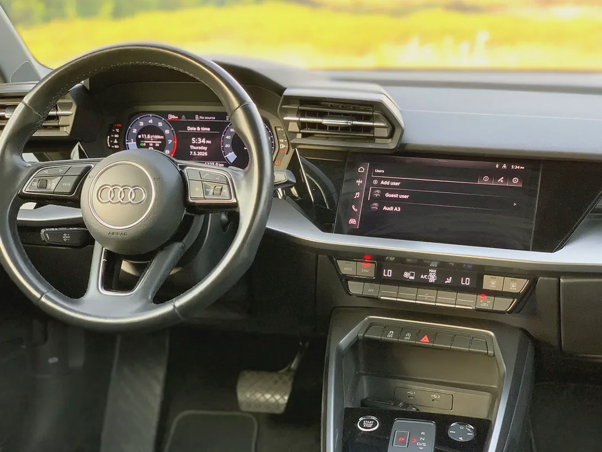 AED 1,600 Monthly | 2023 Model | GCC Specs | Audi A3 35 TFSI | 1.5-liter turbo-charged-7-7
