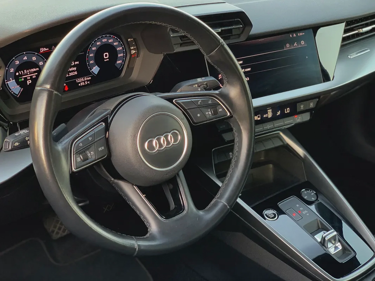 AED 1,600 Monthly | 2023 Model | GCC Specs | Audi A3 35 TFSI | 1.5-liter turbo-charged-8-8