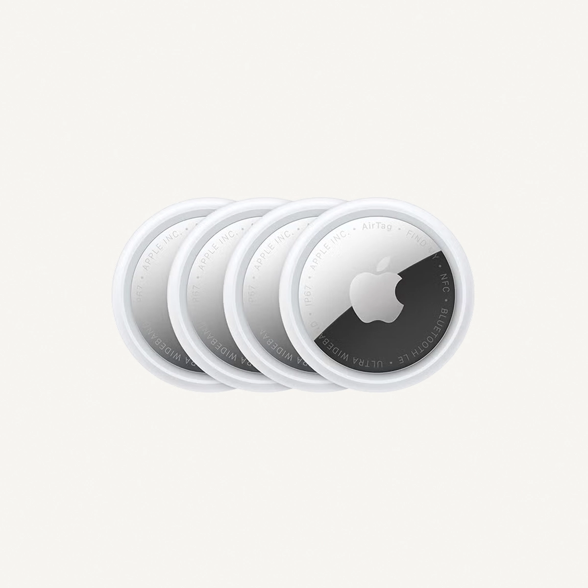 Apple AirTag (2nd Generation) (4 Pack) White