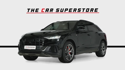 Audi Q8 S line-Super SUV-Bang  Olufsen Advanced 3D Sound system-Well Maintained-3