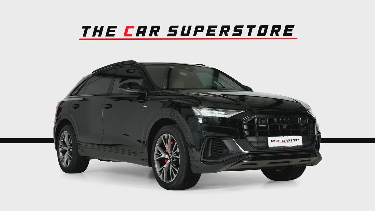 Audi Q8 S line-Super SUV-Bang Olufsen Advanced 3D Sound system-Well Maintained-1-1