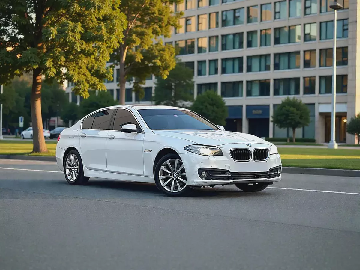 AED 1,800 P.M | BMW 5 SERIES | 520i |EXCLUSIVE | 2015 GCC | ORIGINAL PAINT-2-2
