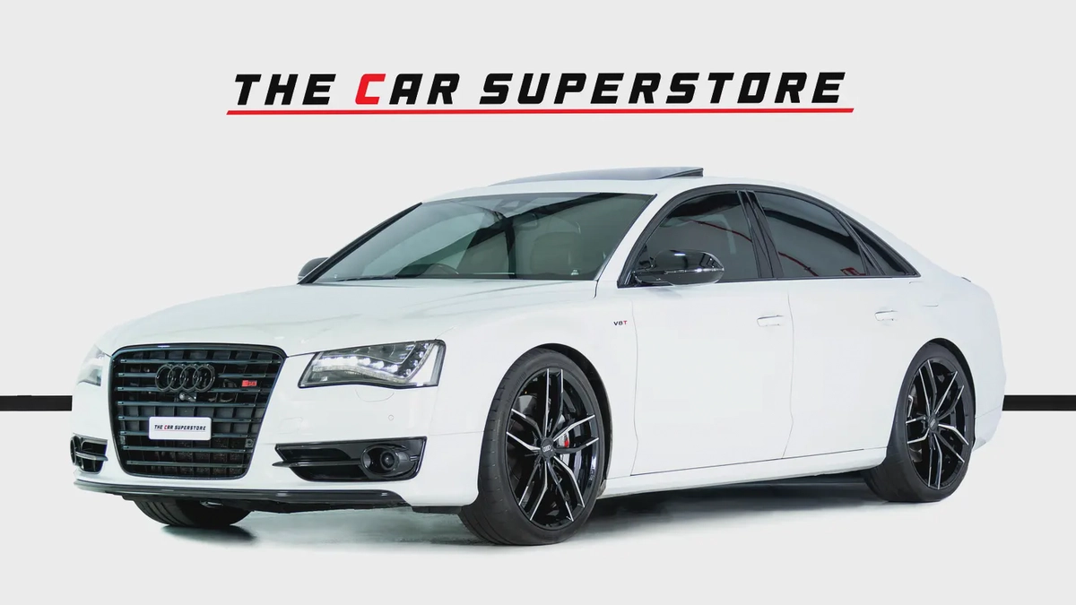 Audi S8-GCC-V8 Twin Turbo-AUDI Exclusive Interior Trim-22 Inch Rims-Very Well Maintained-3-3