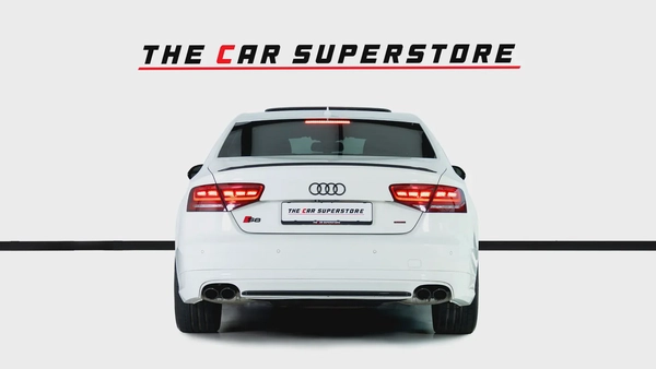 Audi S8-GCC-V8 Twin Turbo-AUDI Exclusive Interior Trim-22 Inch Rims-Very Well Maintained