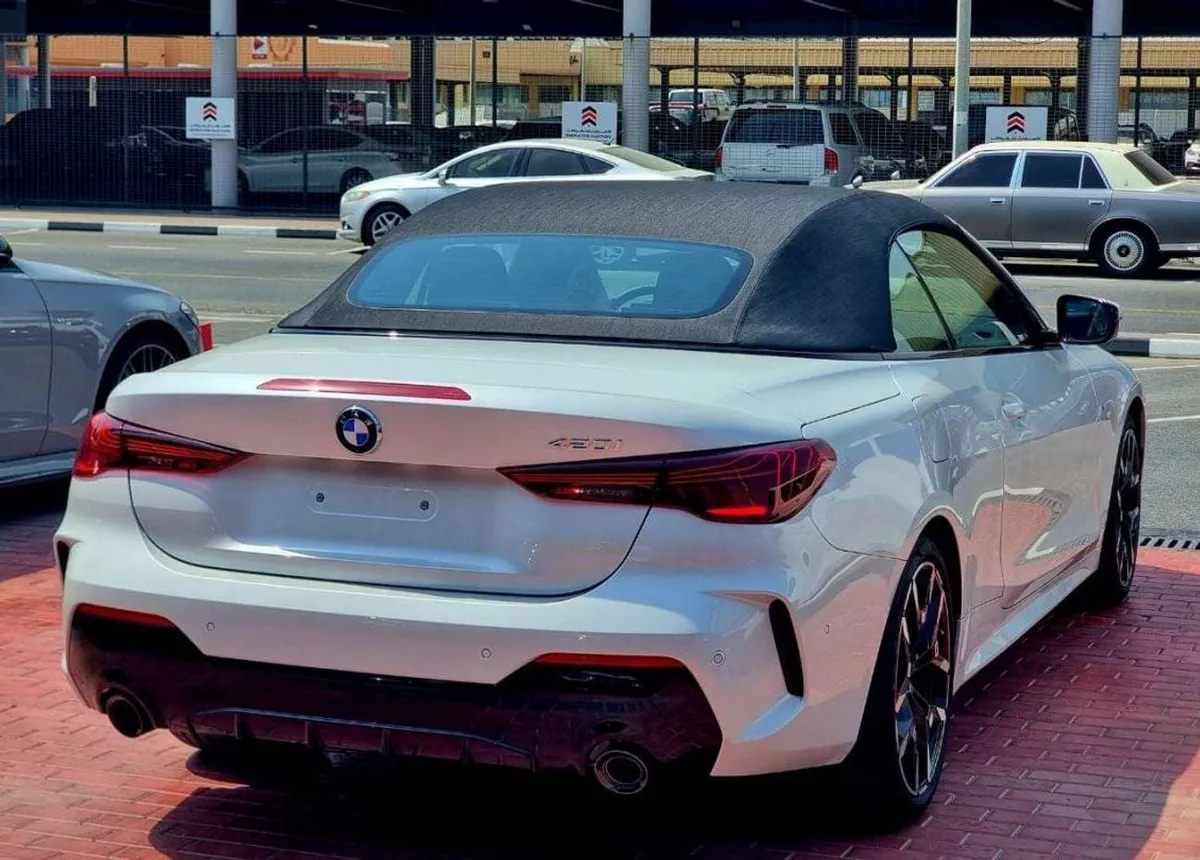 BMW 420i M SPORT Convertible Warranty & Service 2025 GCC-7-0