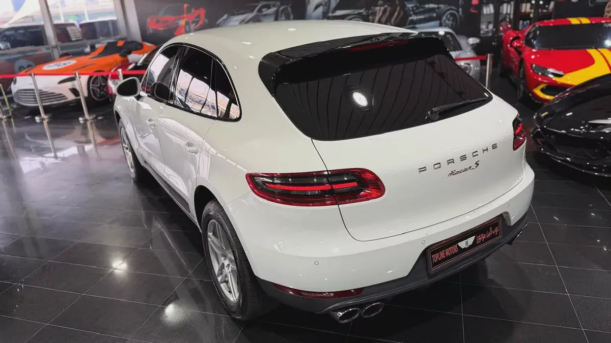 Porsche Macan S 2016 | GCC Specs | Low Mileage | Excellent Condition-11-11