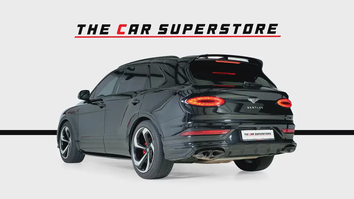 Bentley Bentayga S-V8-Mulliner Style-22inch Rims-Sport body-Well maintained-Sport Exhaust-5-5