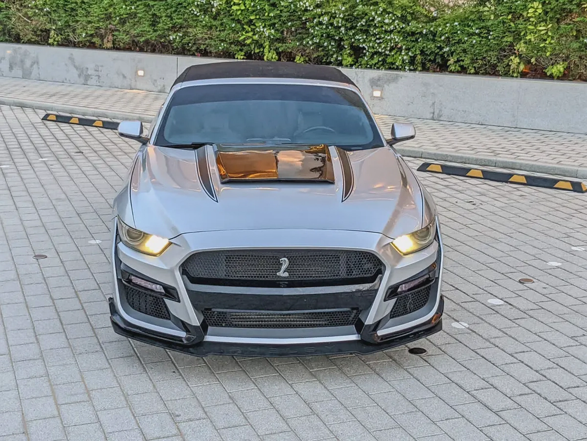 Ford Mustang 2016 Convertible Ecoboost US Specs Immaculate Condition With Shelby Body Kit