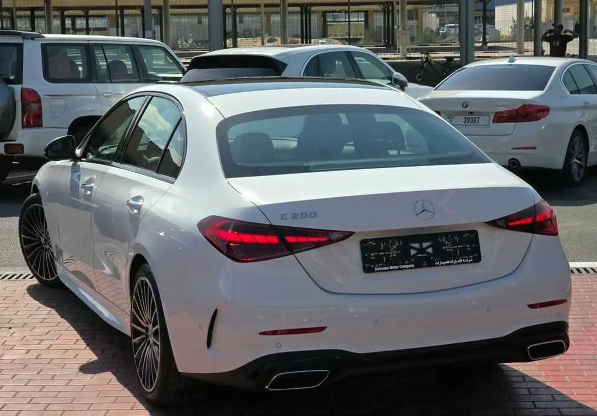 Mercedes Benz C200 Under Agency Warranty 2026 GCC-3-3