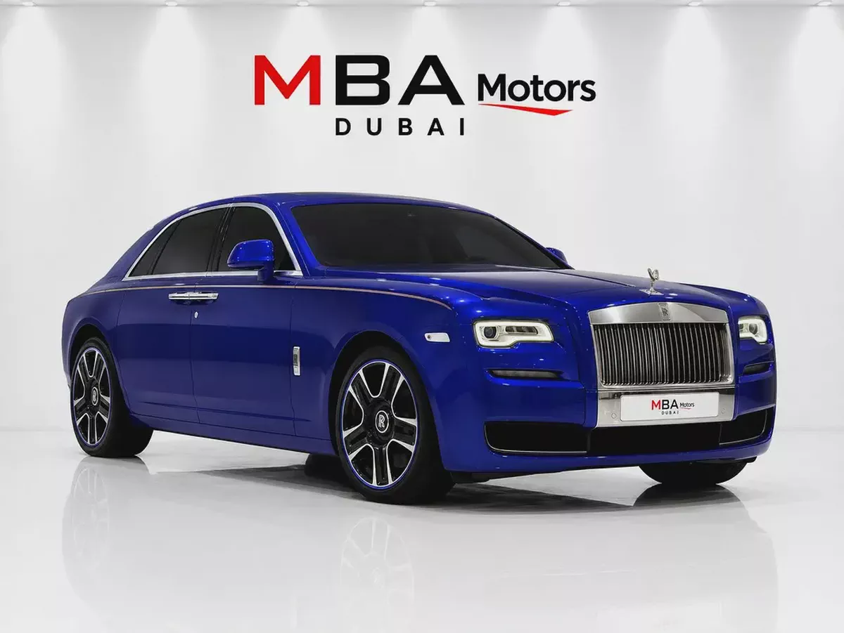 2016 Rolls-Royce Ghost Black Badge - GCC Specs -42,000 kms-1-1