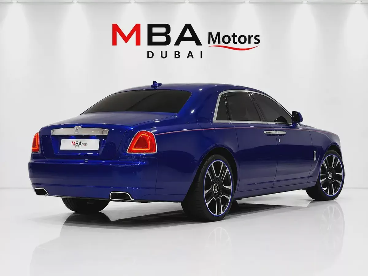 2016 Rolls-Royce Ghost Black Badge - GCC Specs -42,000 kms-4-4