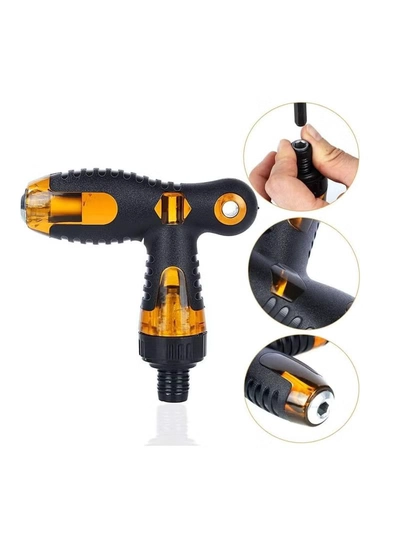 ABBASALI Screwdriver Handle Ratchet Wrench T Handle Screw Driver Kit-0