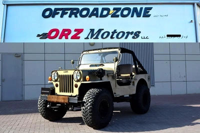 CLASSIC 1979 JEEP WRANGLER WILLYS EDITION - BEIGE-0