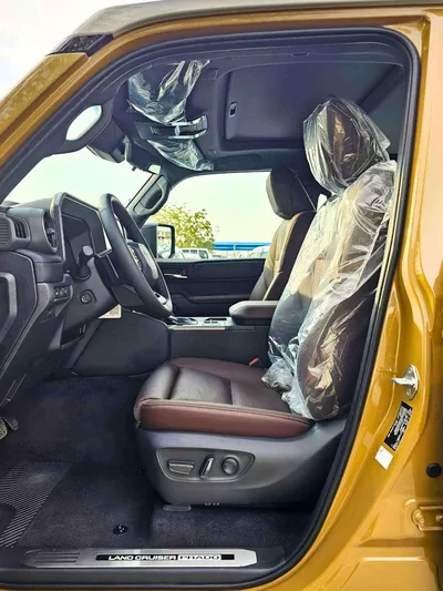 Toyota Prado ADVENTURE TURBO DUAL TONE || 2.4L PETROL V4 | RADAR | 360*CAMERA | SUNROOF | LEATHER WITH PWR SEATS-9