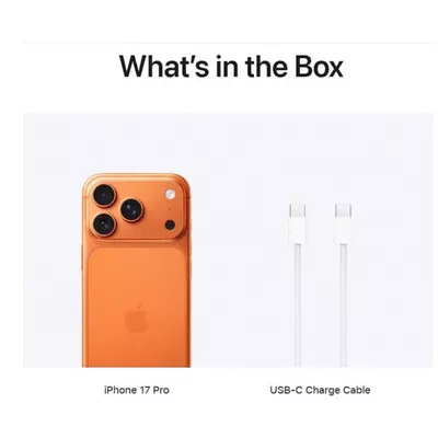 Apple iPhone 17 Pro 256 GB Cosmic Orange 5G (eSim only) With FaceTime - International Version-1
