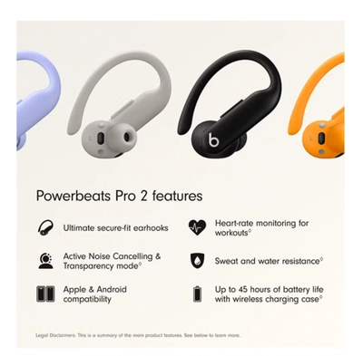 beats Powerbeats Pro 2 Wireless Bluetooth Earbuds-6