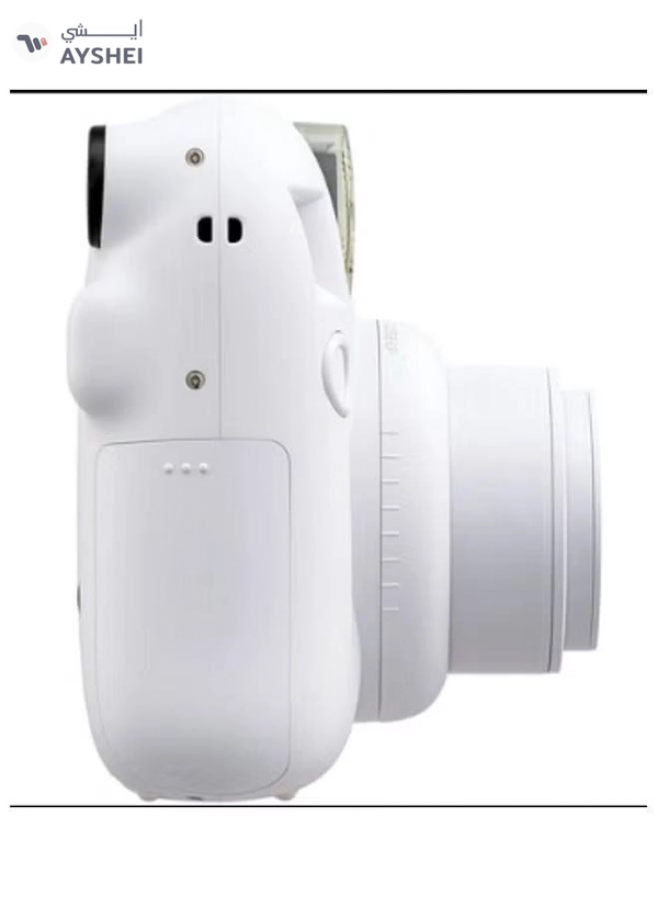 FUJIFILM Instax Mini 12 Instant Film Camera With Pack Of 20 Films Clay White