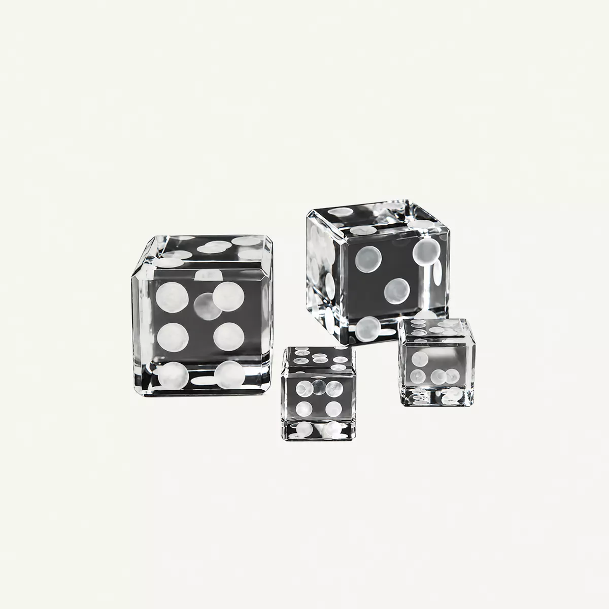 Set of Dice Small: 10 x 5 x 5cm Large: 10 x 10 x 10m-0-0
