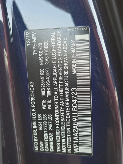 Porsche Macan 2020 Standard - American Specs-15