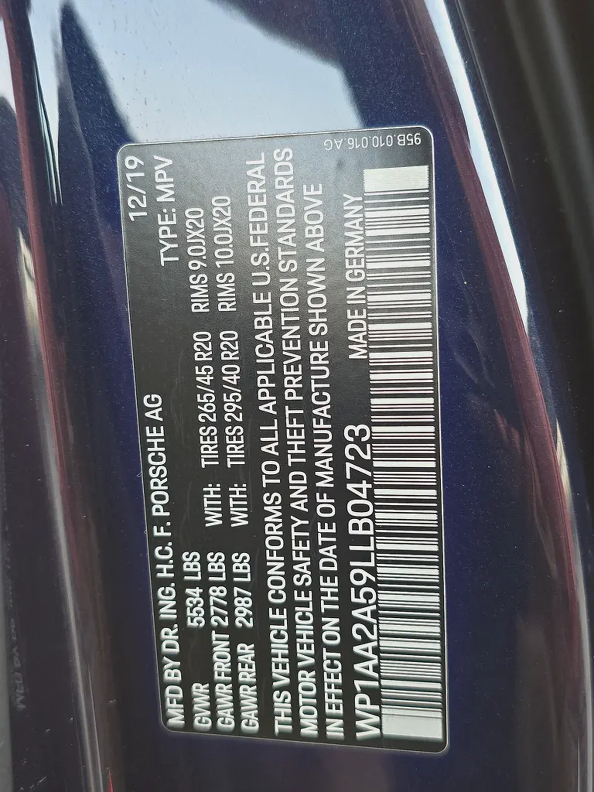 Porsche Macan 2020 Standard - American Specs-15-15