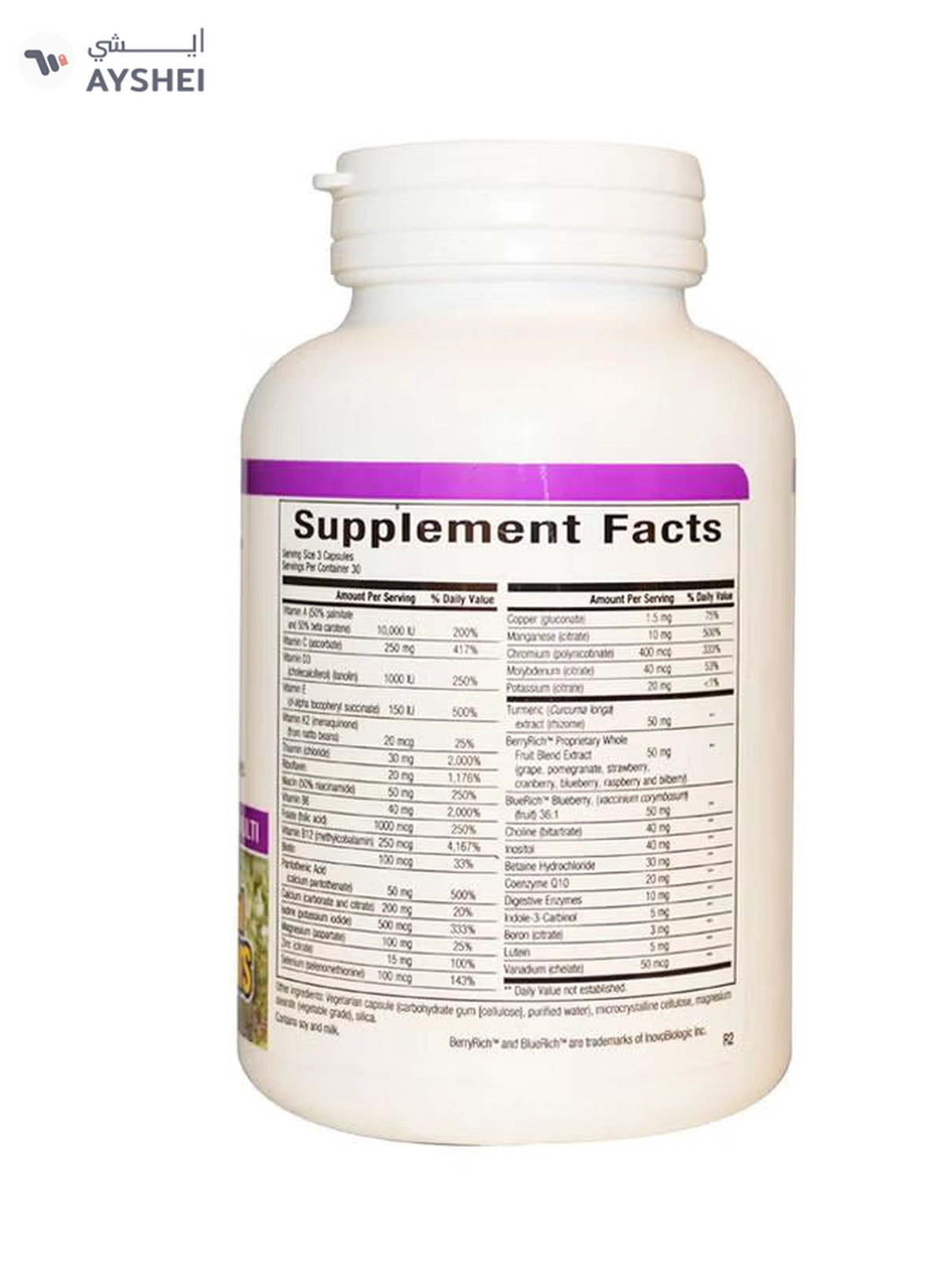 natural Factors Multi Factors 90 Capsules-1-1