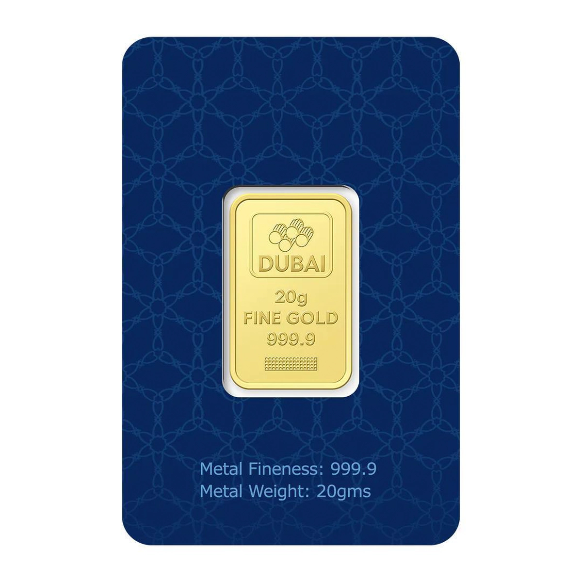 Dubai Gold 20 Grams Gold Bar 24KT-1-1