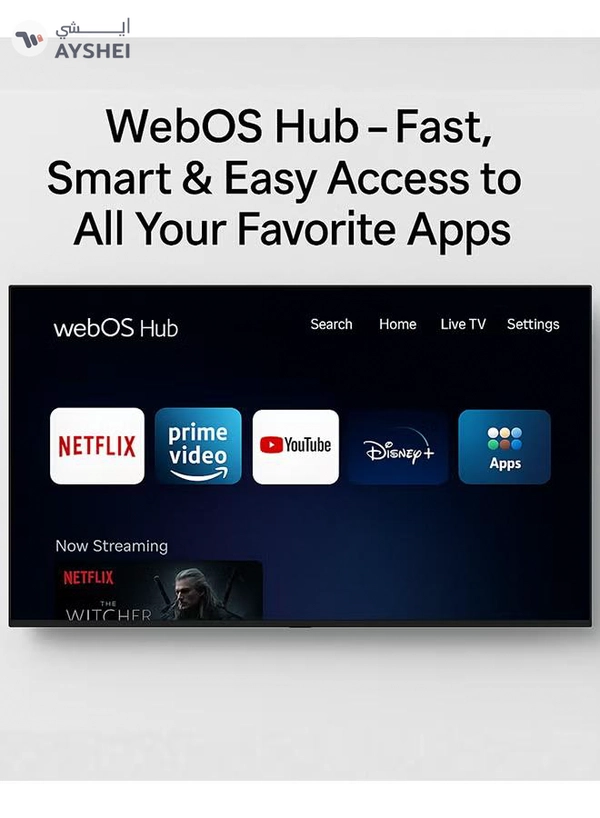 VIDEOCON 70-Inch Edgeless QLED 4K UHD Smart TV, WebOS Hub, A+ Grade Panel, Magic Remote, Dolby Audio, Bluetooth Connectivity - E70QLWO1100 Black