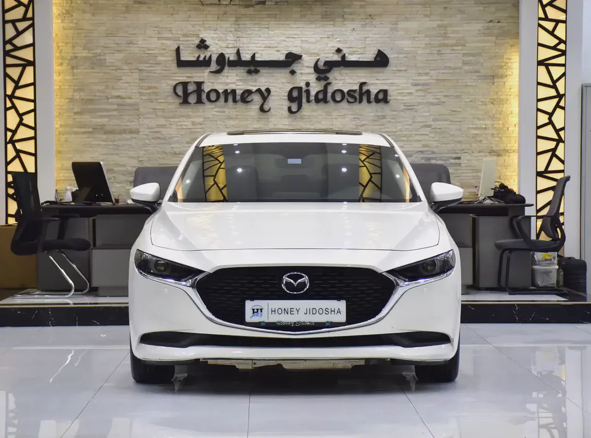 AED 1,229 EMi at 0% DP | Mazda 3 ( 2023 Model ) in White Color GCC Specs